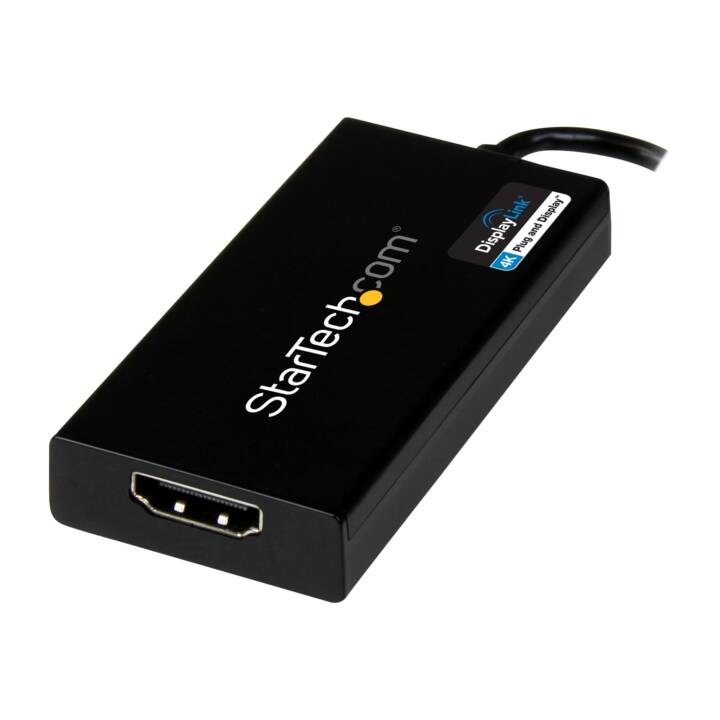 Fockety Adaptateur USB 3.0 Vers Double HDMI - Carte Graphique Externe Double Moniteur 1920x1080P