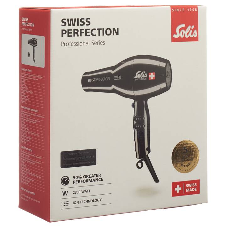 SOLIS Swiss Perfect (2300.0 W, Schwarz)