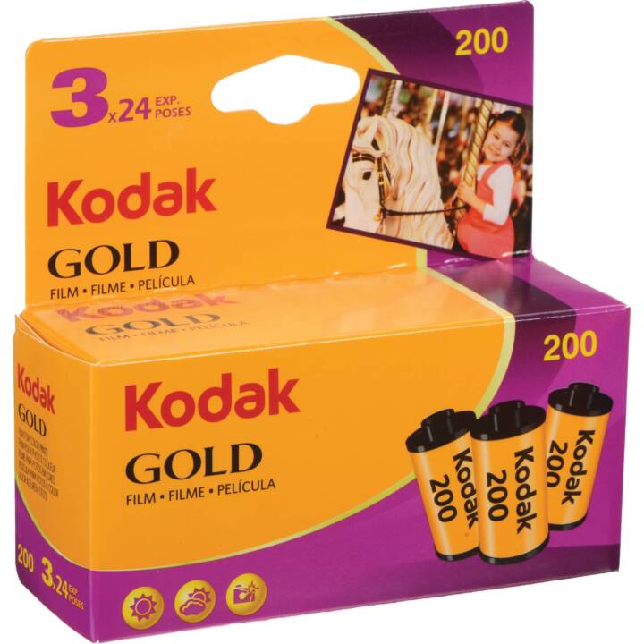 KODAK Gold 200 Pellicule analogique - Interdiscount