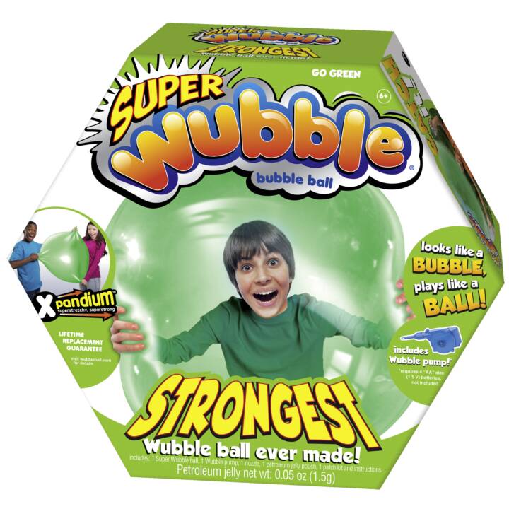 super wubble bubble ball with pump