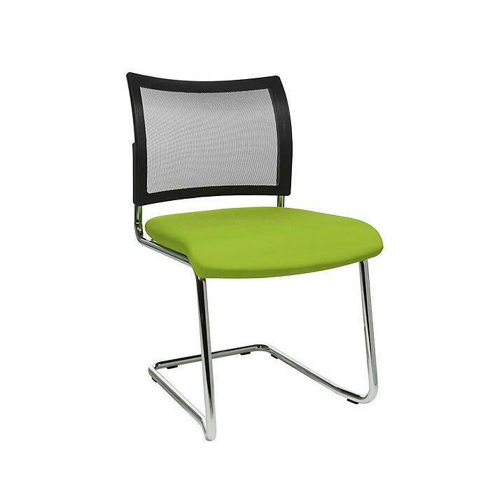 TOPSTAR Chaise de conférence (Vert, Chrome, Noir)
