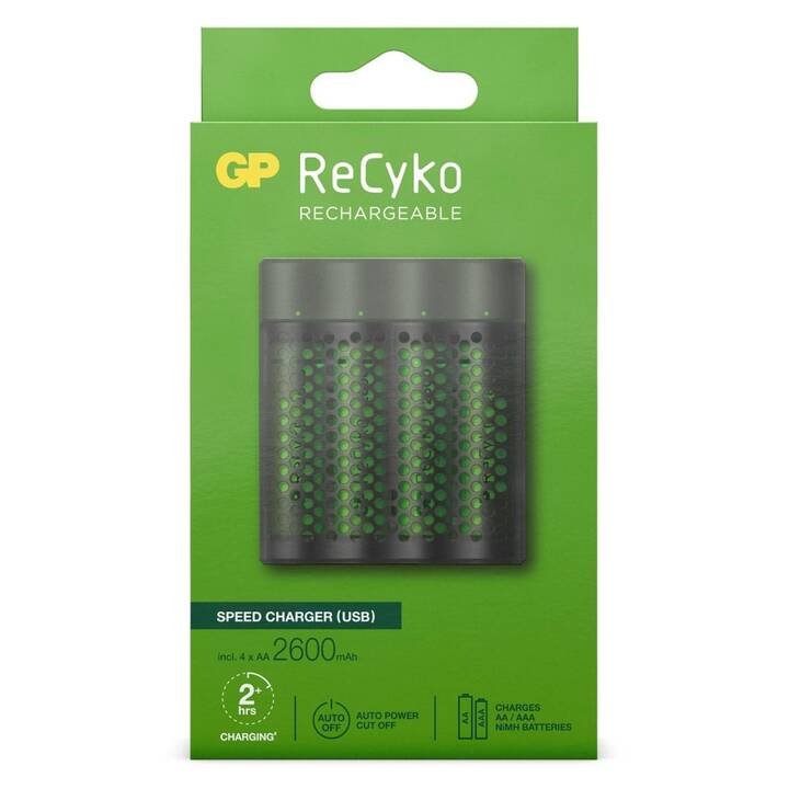 GP BATTERIES ReCyko USB Speed Charger