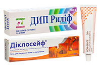 Місцеві препарати від болю в м'язах і суглобах
