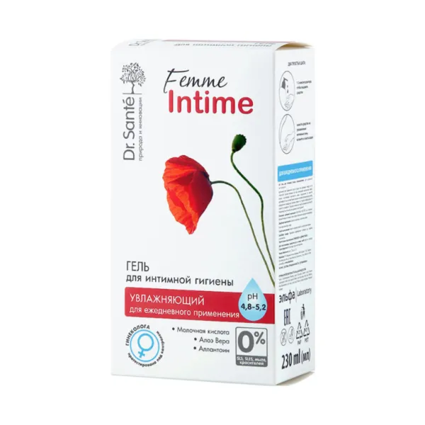 Гель для інтимної гігієни Ніжний догляд Dr.Sante Femme Intime 230 мл