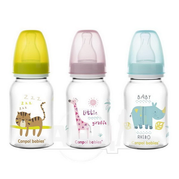 Бутылочка с рисунком Canpol babies 59/100 120 мл