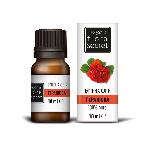 Эфирное масло Flora Secret гераниевое 10 мл