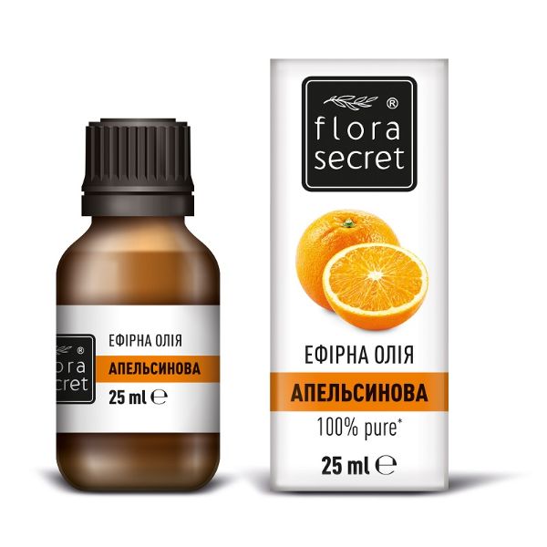 Эфирное масло Flora Secret апельсиновое 25 мл