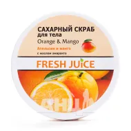 Сахарный скраб для тела Fresh Juice Orange & Mango 225 мл