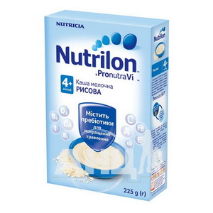 Молочная каша Nutrilon рисовая 225 г