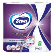 Бумажное полотенце Zewa premium белые №2