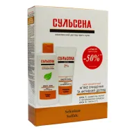 Набір косметичний №2 Шампунь-пілінг Сульсена проти лупи 150 мл і паста Сульсена 2% проти лупи 75 мл