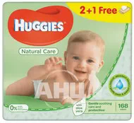 Вологі серветки Huggies natural care алое №168