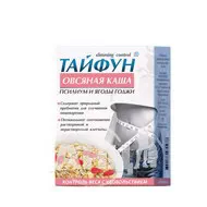 Каша вівсяна Тайфун з псиліумом та ягодами годжі 40 г №5