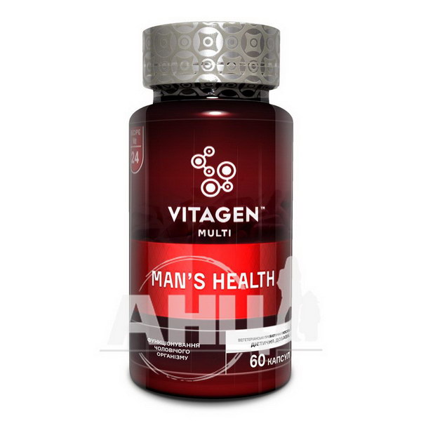 Вітаджен Vitagen №24 Man's Health Менс Хелс капсули №60