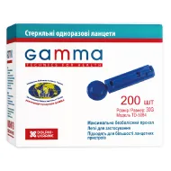 Ланцети стерильні універсальні Gamma №200