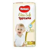 Подгузники детские гигиенические Huggies Elite Soft Pants L 4 (9-14 кг) №42