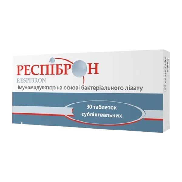 Респіброн таблетки сублінгвальні №30