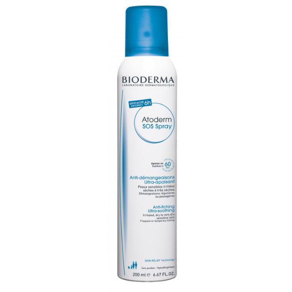 Средство для быстрого устранения зуда Bioderma Atoderm SOS 200 мл