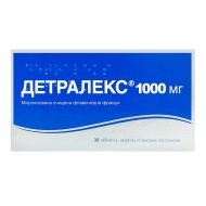 Детралекс 1000 мг таблетки вкриті плівковою оболонкою №30