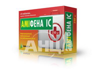 Амифена ІС таблетки покрытые пленочной оболочкой 250 мг блистер №20