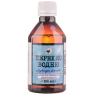 Перекис водню розчин для зовнішнього застосування 3 % флакон полімерний 100 мл