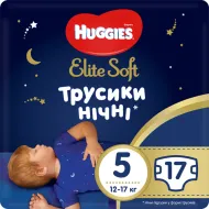 Підгузки-трусики Huggies Elite Soft Overnites 5 (12-17кг) №17