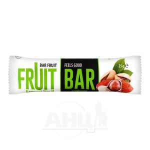 Батончик-мюсли Fruit bar с орехами 25 г