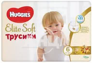 Подгузники-трусики Huggies Elite Soft 6 (16-22кг) №28