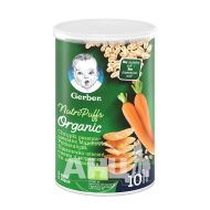 Пшенично-овсяные снеки Gerber с томатами и морковью 35 г