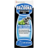 Эликсир Базука Bazooka Исландский Мох при сухом, лающем кашле 120 мл