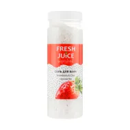 Соль для ванн Fresh Juice клубника чиа 700 г