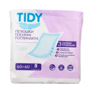 Пелюшка гігієнічна Tidy 60х60 см №5