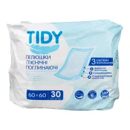 Пелюшка гігієнічна Tidy 60х60 см №30