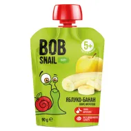 Пюре фруктове Bob Snail Pouch яблуко банан 90 г