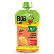 Смузі Bob Snail банан полуниця 120 г