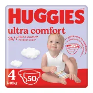 Підгузки Huggies Ultra Comfort 4 (8-14 кг) №50