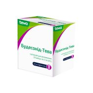 Будесонід-Тева суспензія для інгаляції 0,5 мг/мл небули 2 мл №20