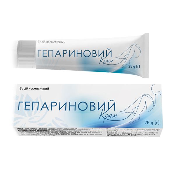 Гепариновий крем туба 25 г