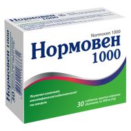 НОРМОВЕН ТАБЛ.1000МГ №30