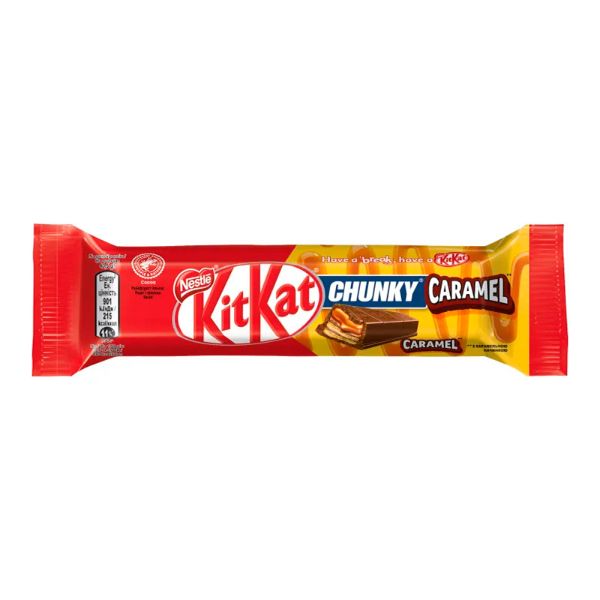 Батончик шоколадний Kit Kat Chunky Caramel 43,5 г