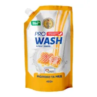 Рідке мило Pro Wash Молоко та мед 460 мл