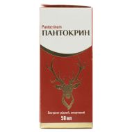 Пантокрин екстракт рідкий спиртовий флакон 50 мл