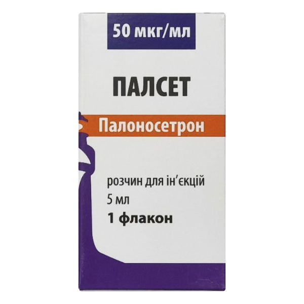 Палсет раствор для инъекций 50 мкг/мл флакон 5 мл №1