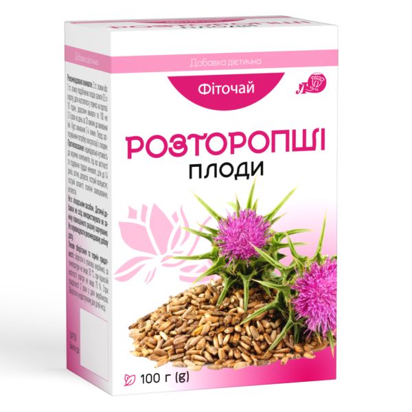 Расторопши плоды фиточай 100 г