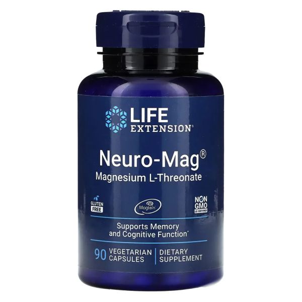 Life Extension Neuro-Mag Нейро-Маг магній L-треонат капсули №90