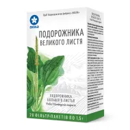 Подорожника большого листья 1,5 г фильтр-пакет №20