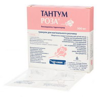 Тантум роза гранулы для вагинального раствора 500 мг саше №10