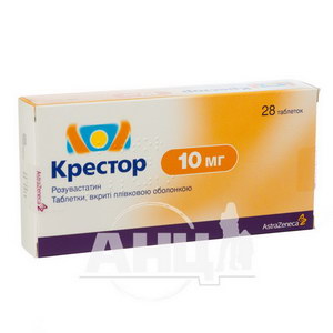 Инструкция ᐉ Крестор таблетки покрытые оболочкой 10 мг №28 ...