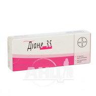 Диане-35 таблетки покрытые оболочкой блистер №21