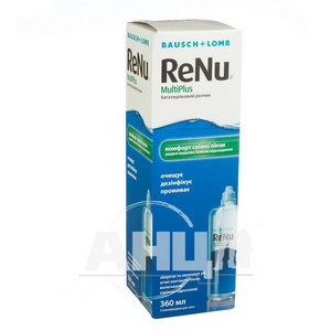 Renu MultiPlus раствор для контактных линз 360 мл